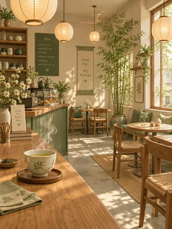 黄果免费漫剧《一杯热茶》封面海报